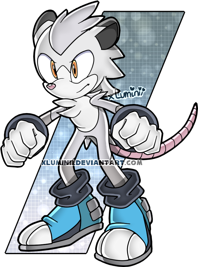 Opossum Adoptable Closed By Fyrae - Sonic The Hedgehog Possum (699x913)