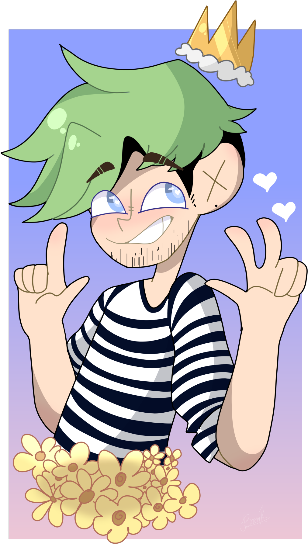 Congrats On 12,000,000 Subs, @therealjacksepticeye - Cartoon (1198x1920)