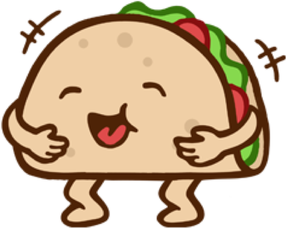 Silly Sticker Pack By Tiny Hearts Limited - Silly Taco (618x618)