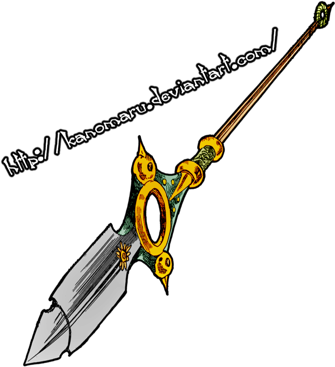 The Seven Deadly Sins Spear Transprent Png - Illustration (878x887)