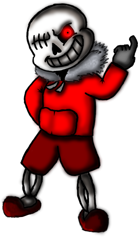 Endtale Sans Made By Mutation Foxy Complete By Foxyfazse - Cartoon (877x912)