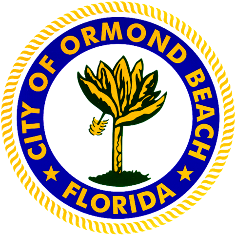 City Of Ormond Beach Transparent Background - City Of Ormond Beach Logo (500x495)