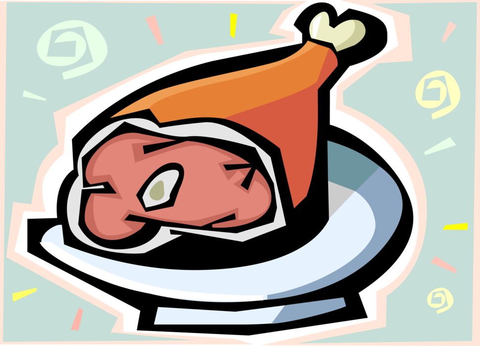 971 X 700 3 - Pork Leg Clipart (971x700)