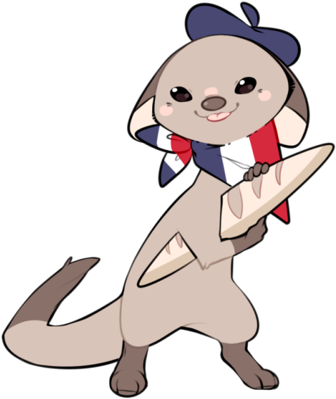 Hello Clipart Boy French - Cartoon (500x638)