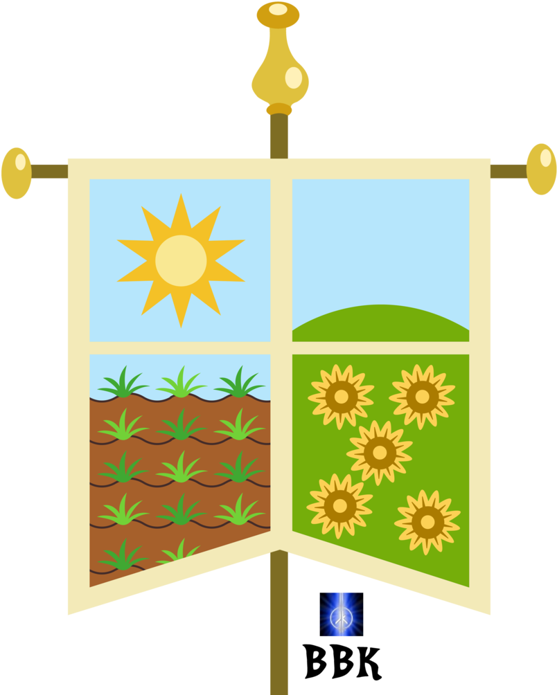 Bb-k, Earth Pony Tribe, Flag, Hanging Banner, Hearth's - Unicorn Pegasus Or Earth Pony (856x1024)