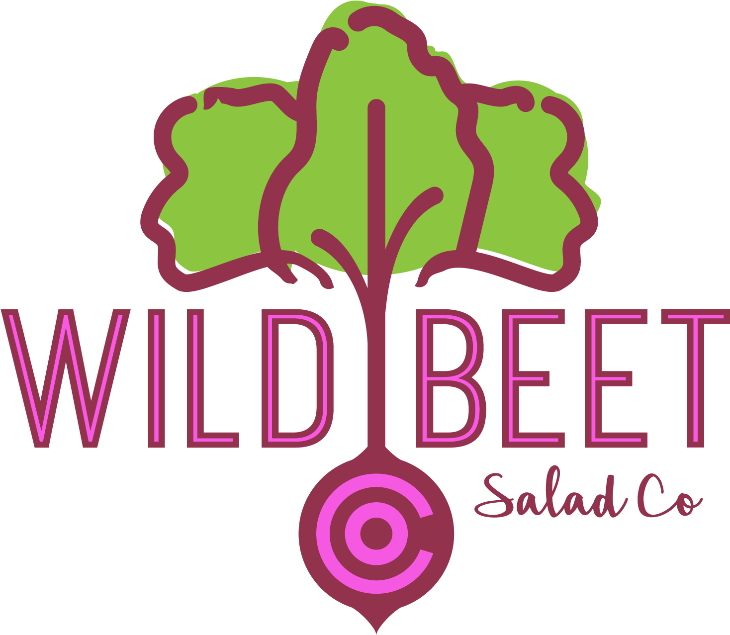 Salad Clipart Salad Luncheon - Wild Beet Salad Co (1500x1298)