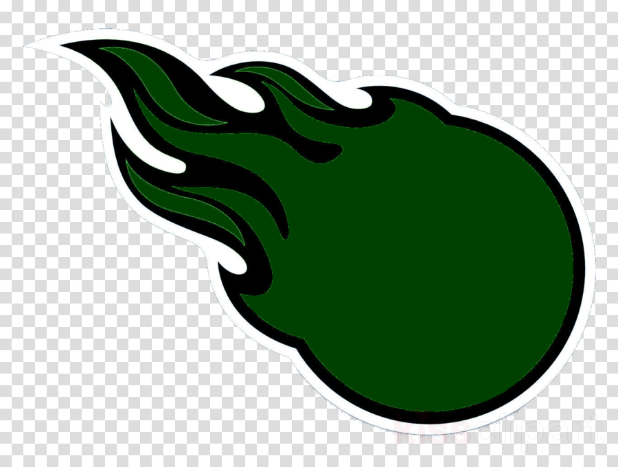 Green Comet Clipart Clip Art - Black And White Spotify Logo Png (900x680)