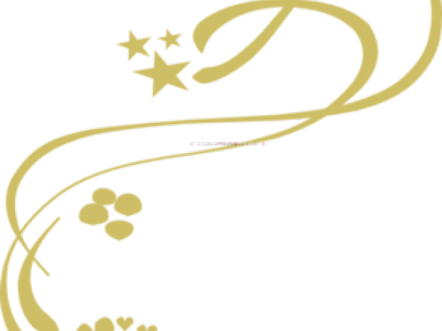 Dust Clipart Gold - Border Clip Art Designs Png (640x480)