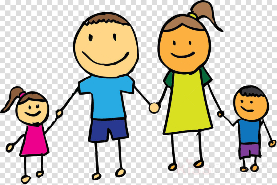 Anne Baba Çocuk Clipart Child Father Clip Art - Love Animation Couple Png (900x600)