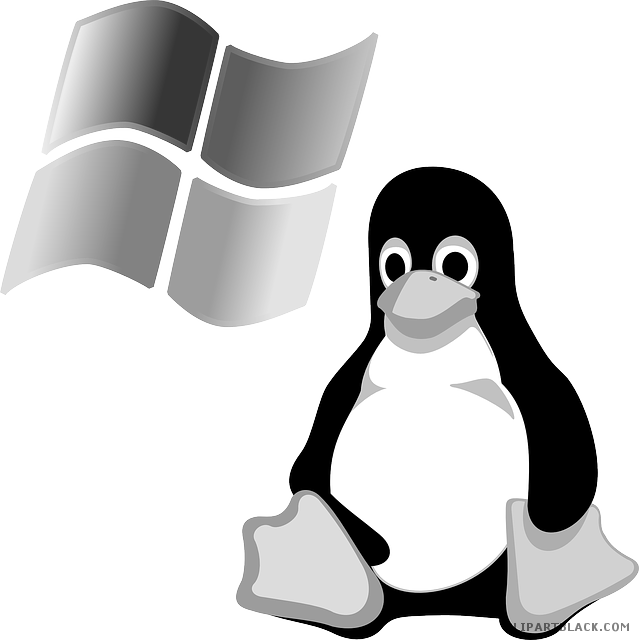 Penguin Quality Animal Free Black White Clipart Images - Tux Linux (639x640)