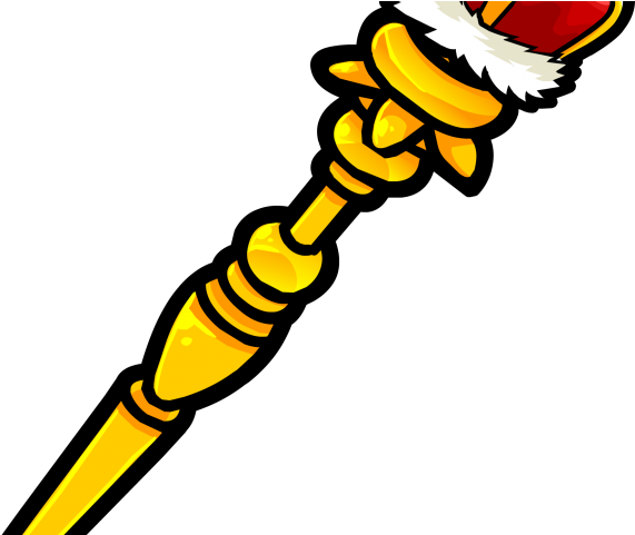 Queen Clipart Staff - Royal Scepter (640x480)