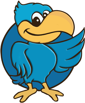 Cartoon Hawk (380x407)