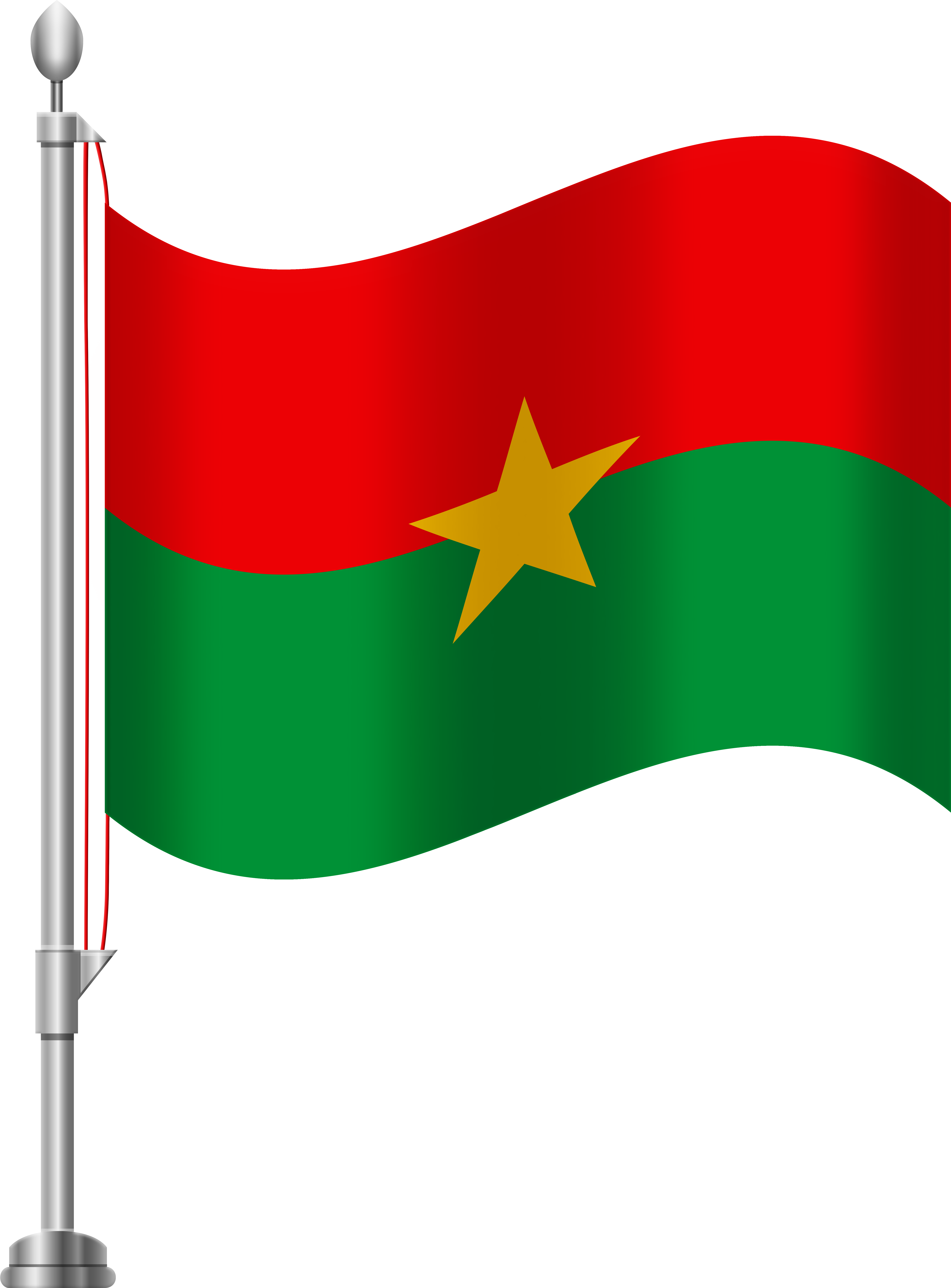 Burkina Faso Flag Png Clip Art - Burkina Faso Flag Png Clip Art (6141x8000)