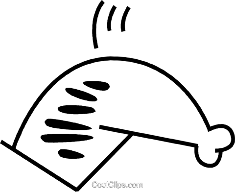 Leg Of Pork Royalty Free Vector Clip Art Illustration - Leg Of Pork Royalty Free Vector Clip Art Illustration (480x392)