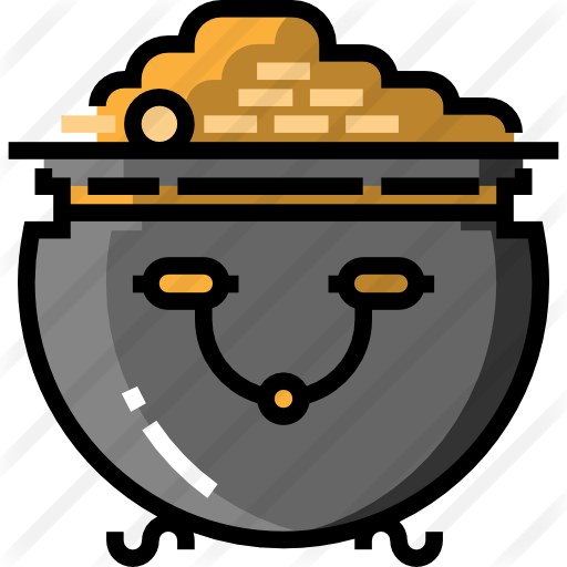 Gold Pot Free Icon - Gold Pot Free Icon (512x512)