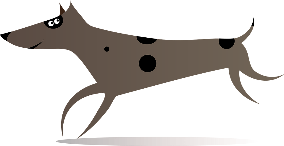 Running Dog 1674812 960 - Dog Jumping Up Transparent Background (960x496)