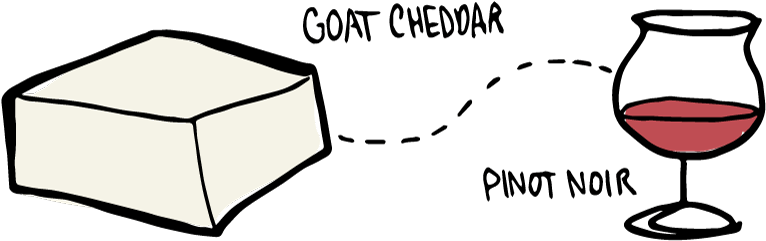 Wine Folly Goat Cheese Pairing - Wine Folly Goat Cheese Pairing (800x383)