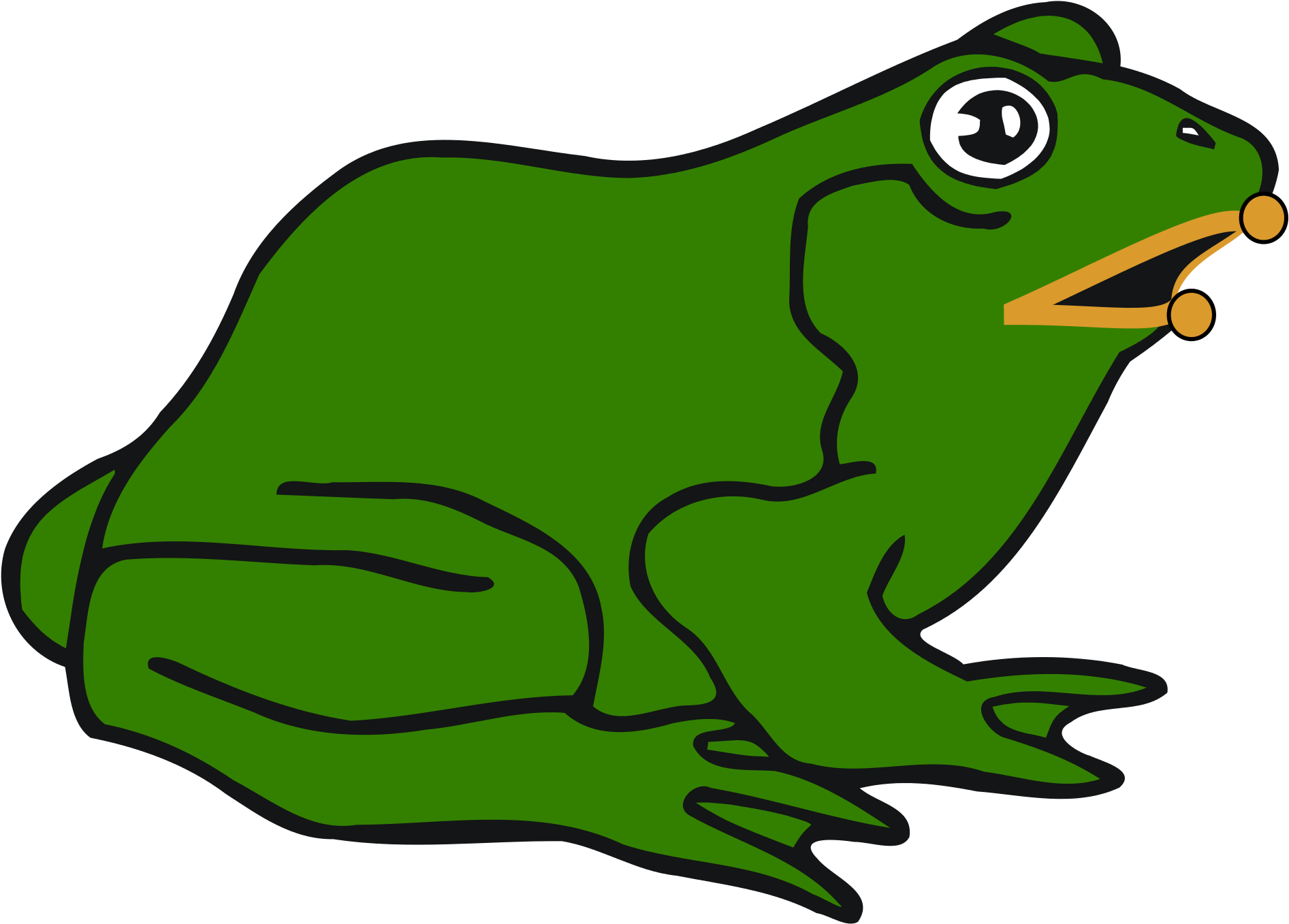 File Grenouille Porte Monnaie Naruto Svg Wikimedia - Frog (2000x1455)