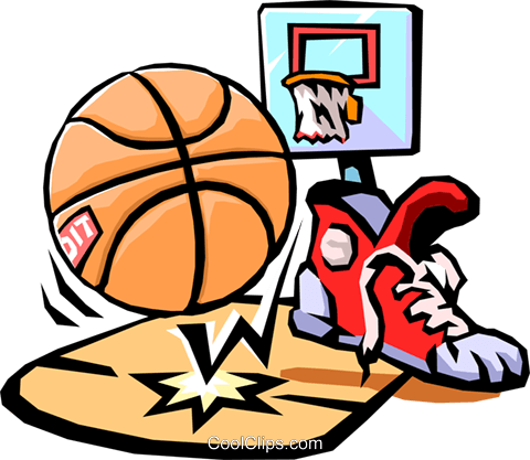 Basketball Royalty Free Vector Clip Art Illustration - Basketball Clipart (480x417)