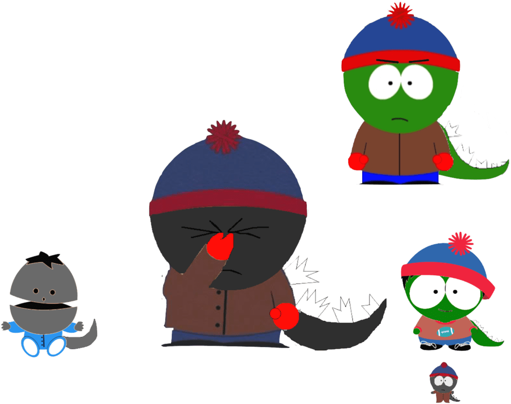 South Park And Godzilla - South Park Godzilla Marsh (1024x819)