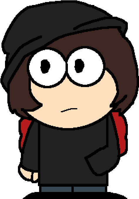 Me In South Park - Cartoon (1000x1000)