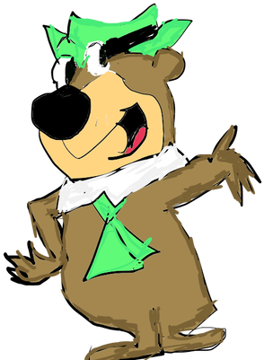 Yogi Bear By Totallytunedin - Cartoon (1024x768)