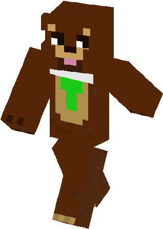 Yogi Bear Skin - Doctor Who Minecraft Skin (317x453)