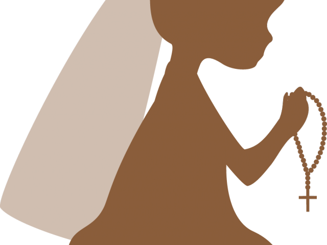 Hello Clipart Fille - First Holy Communion Girl Clipart (640x480)