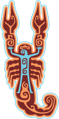 Scorpion Clipart Totem Pole - Scorpion Spirit Animal (648x432)