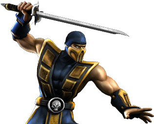 Scorpion Clipart Mortal Kombat - Mortal Kombat Armageddon Png (512x256)