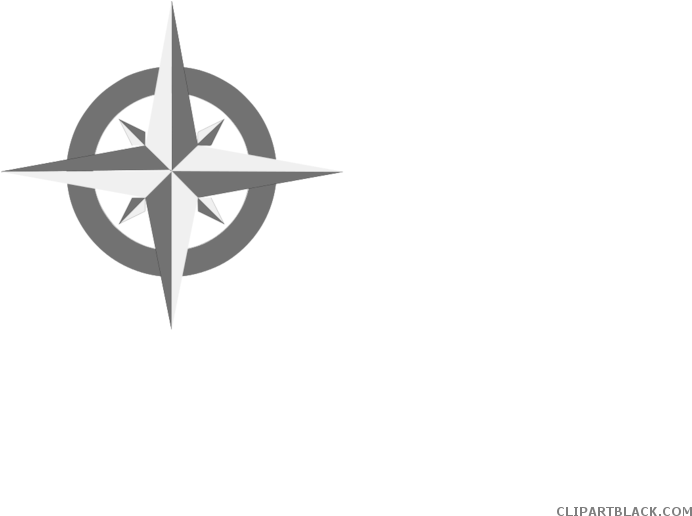 Compass Tools Free Black White Clipart Images Clipartblack - Compass Logo (700x525)