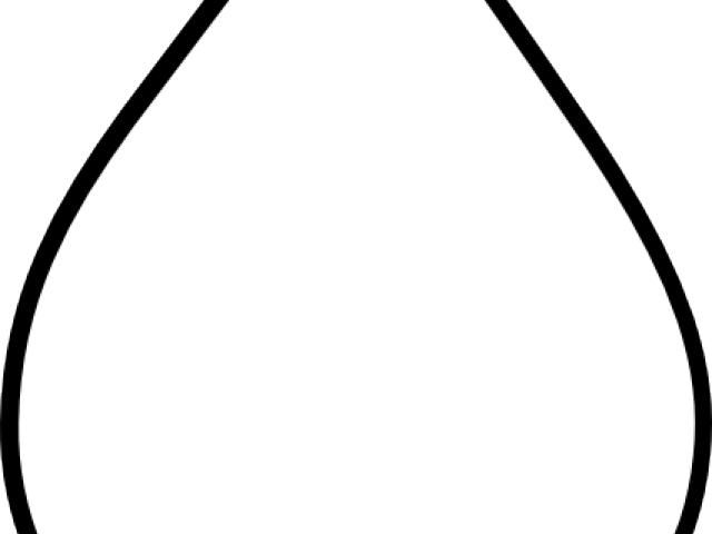 Dew Drop Clipart Teardrop - White Raindrop (640x480)