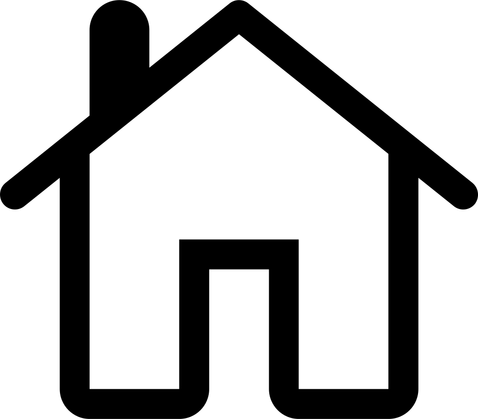 House Outline Svg Png Icon Free Download 66240 - Logo De Casa Png (980x858)