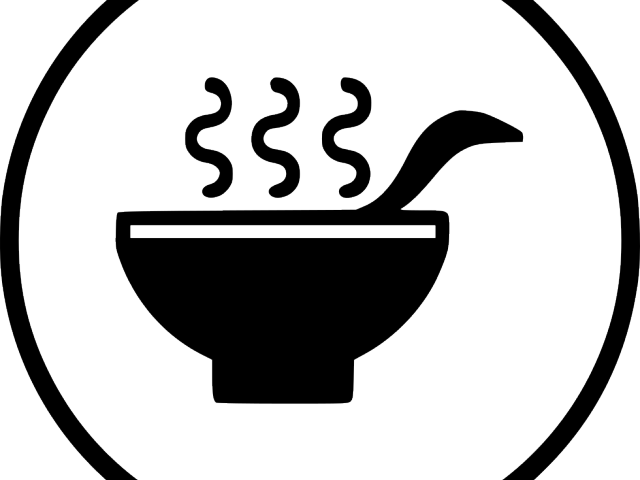 Soup Clipart Spoon Bowl - Soup Clipart Spoon Bowl (640x480)
