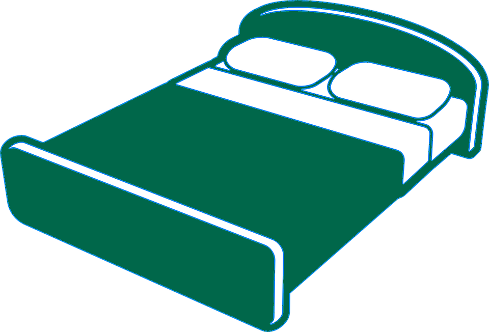 See Our Rooms And Book - King Size Bed Clipart (960x652)