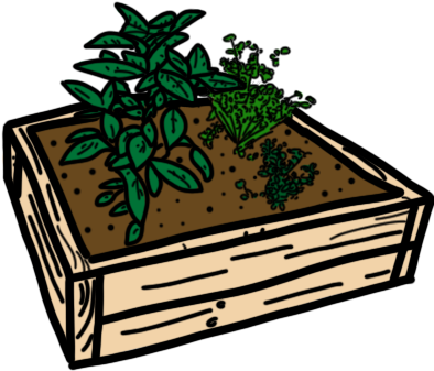 Cover Clip Raised Bed - Cover Clip Raised Bed (400x400)