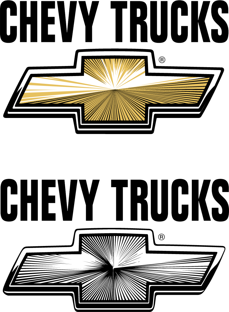 Chevy Trucks Logos2 Vector - Emblem (800x1087)