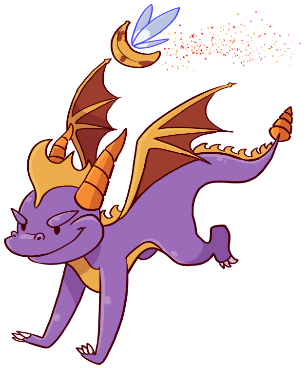 Let's Stream Spyro By Tamarinfrog - Illustration (688x783)