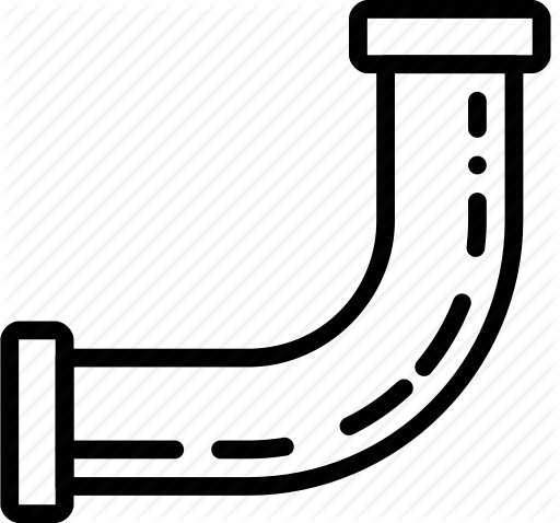 Smashicons Construction Outline Vol By Building Pipe - 水管 卡通 (512x478)