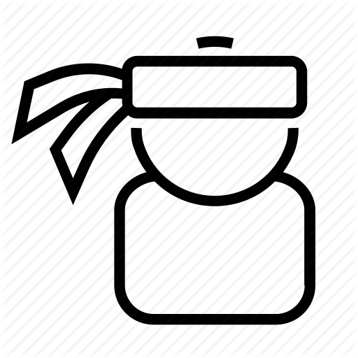 Image Library Avatars Profesions Glyph By Romualdas - Ninja Head Band Clip Art (512x512)