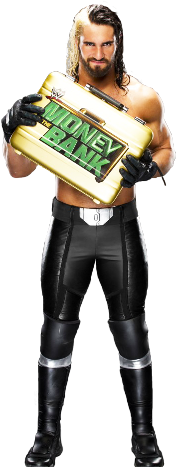 Seth Rollins Clipart Wwe Seth - Wwe Money In The Bank (650x975)