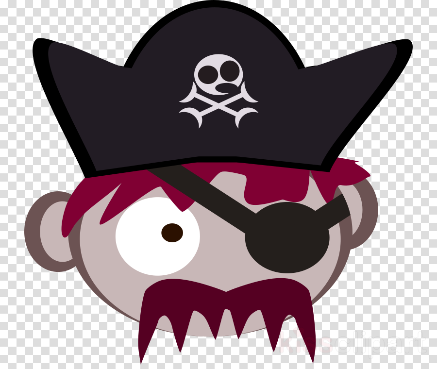 Kapten Transparent Clipart Pirate Clip Art - Logo Bmw Png (900x760)