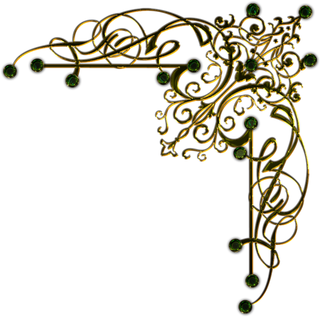 Corner Border Png Hd - Corner Ornament Png (700x700)
