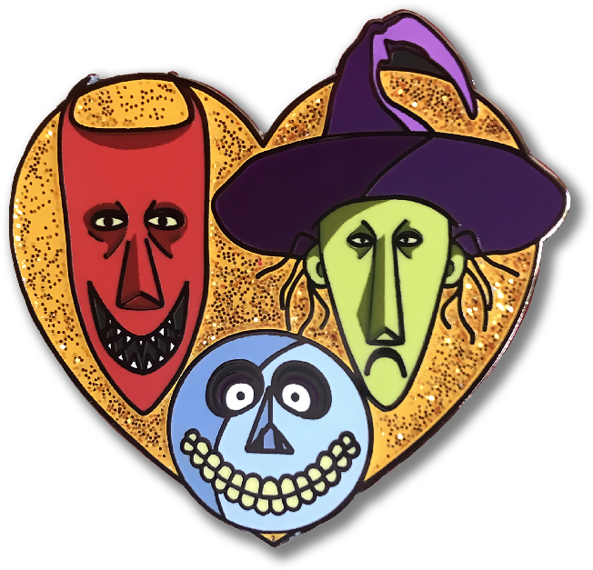 Trick Or Treaters Pin - Cartoon (700x700)