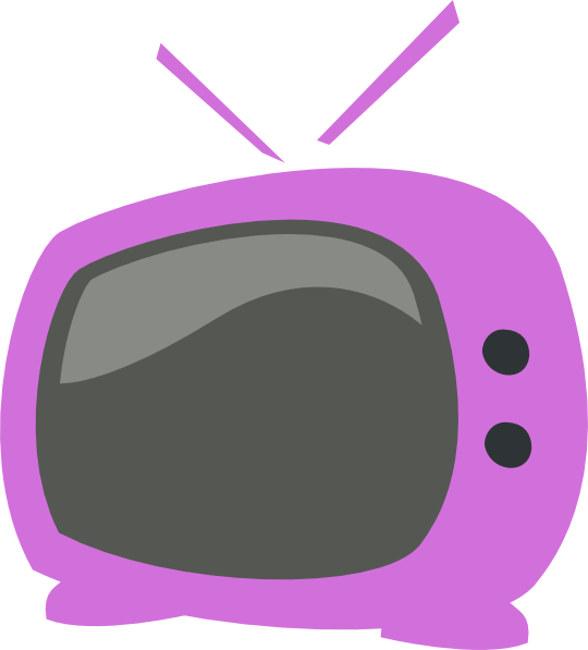 Pink Cartoon Tv (540x597)