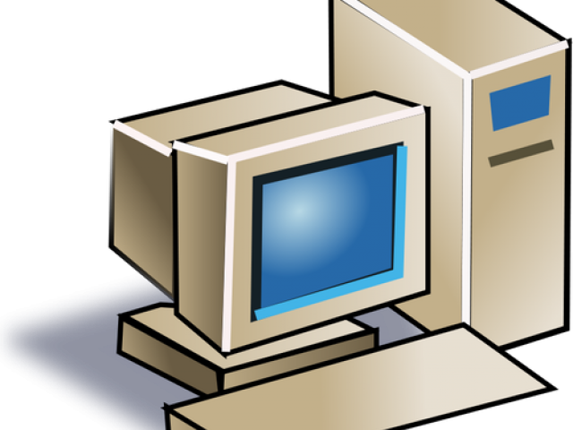 Monitor Clipart Old Fashioned - Computer Clip Art (640x480)