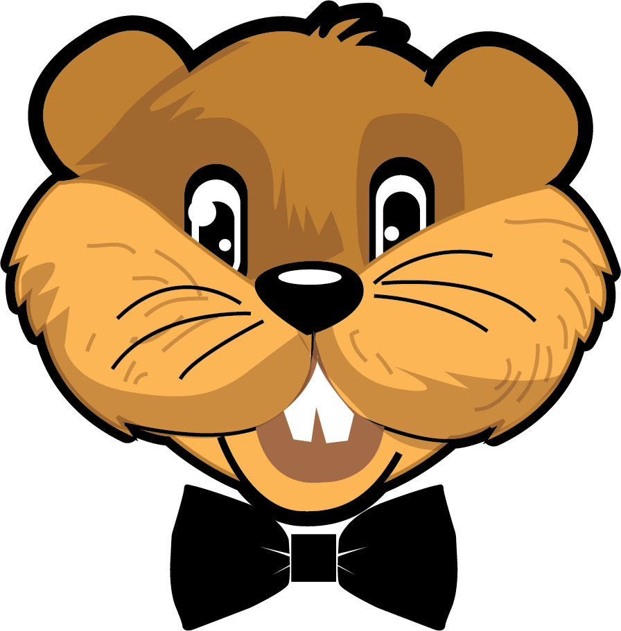 Gopher Head Bowtie - Gopher (896x911)