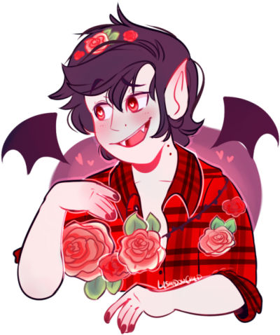 Susan Tart - Marshall Lee Tumblr Art (500x531)