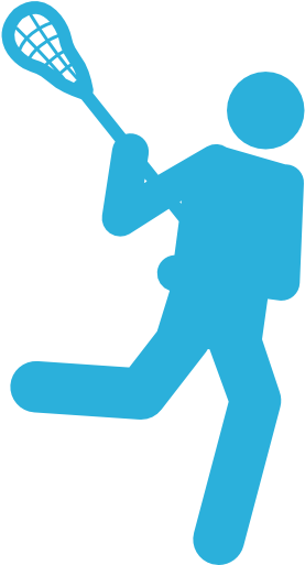 Lacrosse - Lacrosse Player Icon Png (512x512)