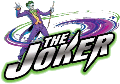 The Joker Roller Coaster Guide To Six Flags Over Texas - Joker Ride Logo (427x302)